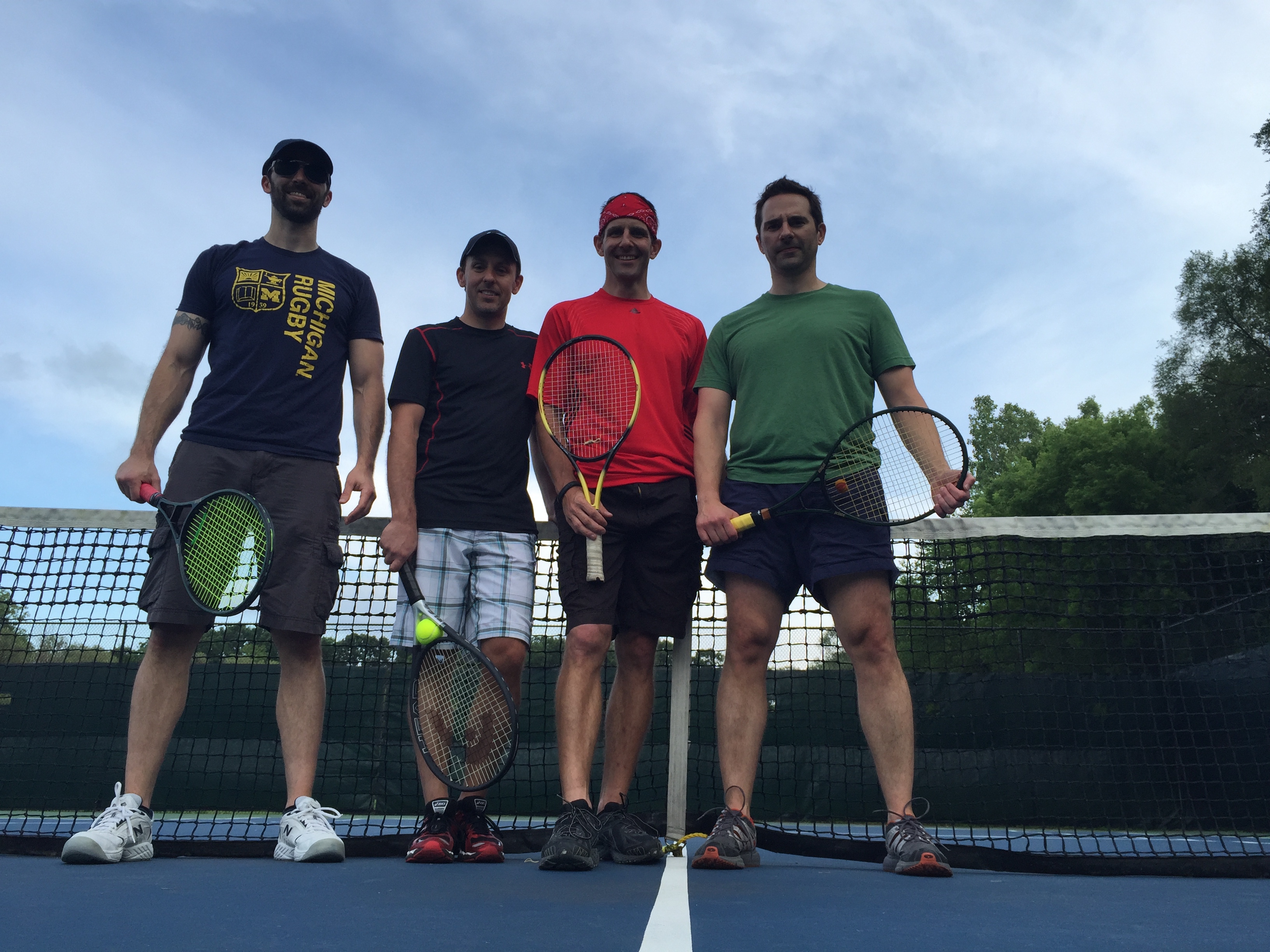SFC #39: Tennis at Fish Hatchery Park in Northville, Deadwood Grill for dinner/drinks